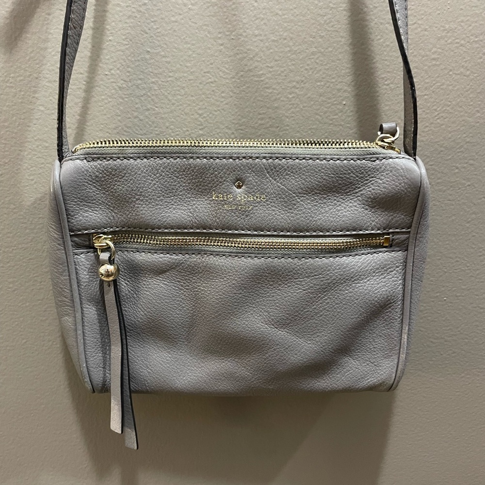 Kate Spade Gray Crossbody Bag